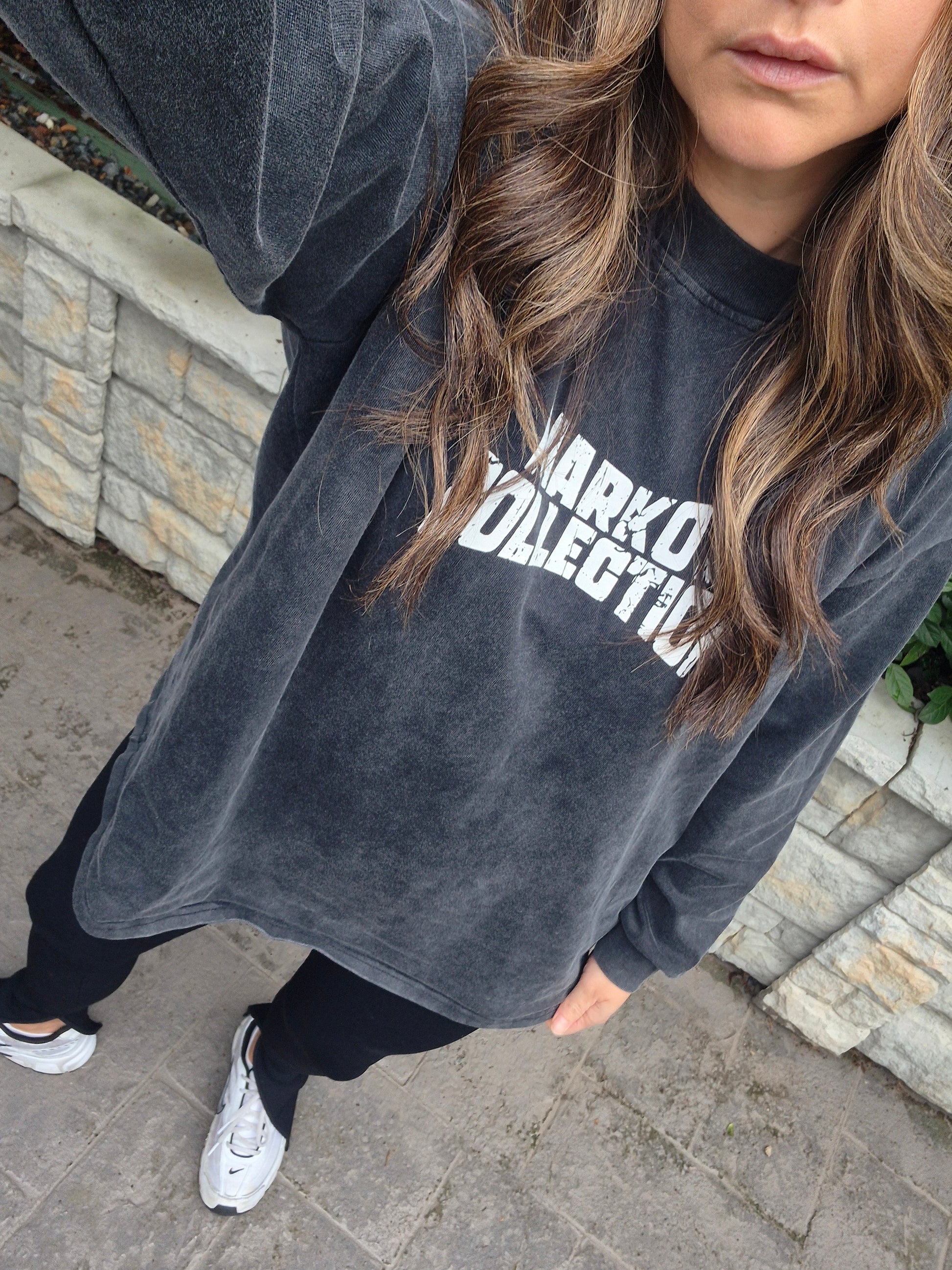 Adult washed long sleeve