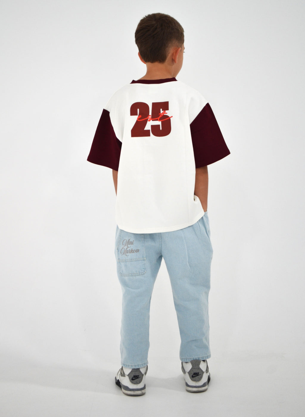 Light wash denim jean