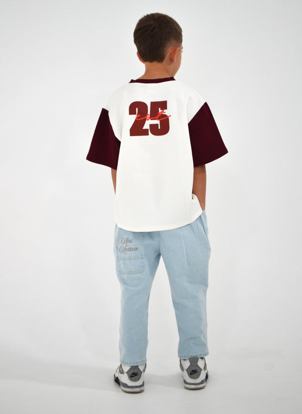 Light wash denim jean