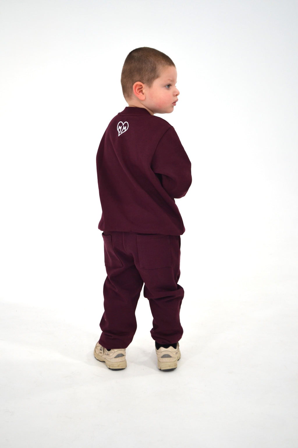 Sweatshirt in Plum