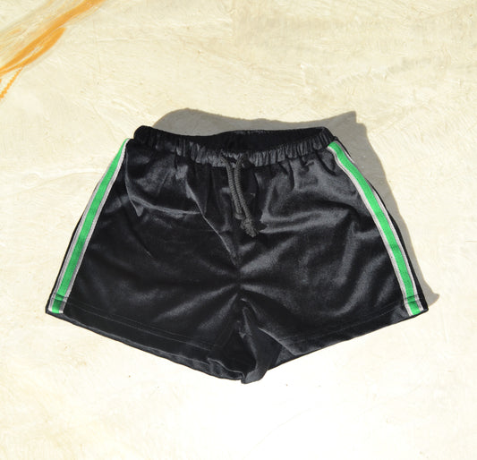 Velour shorts