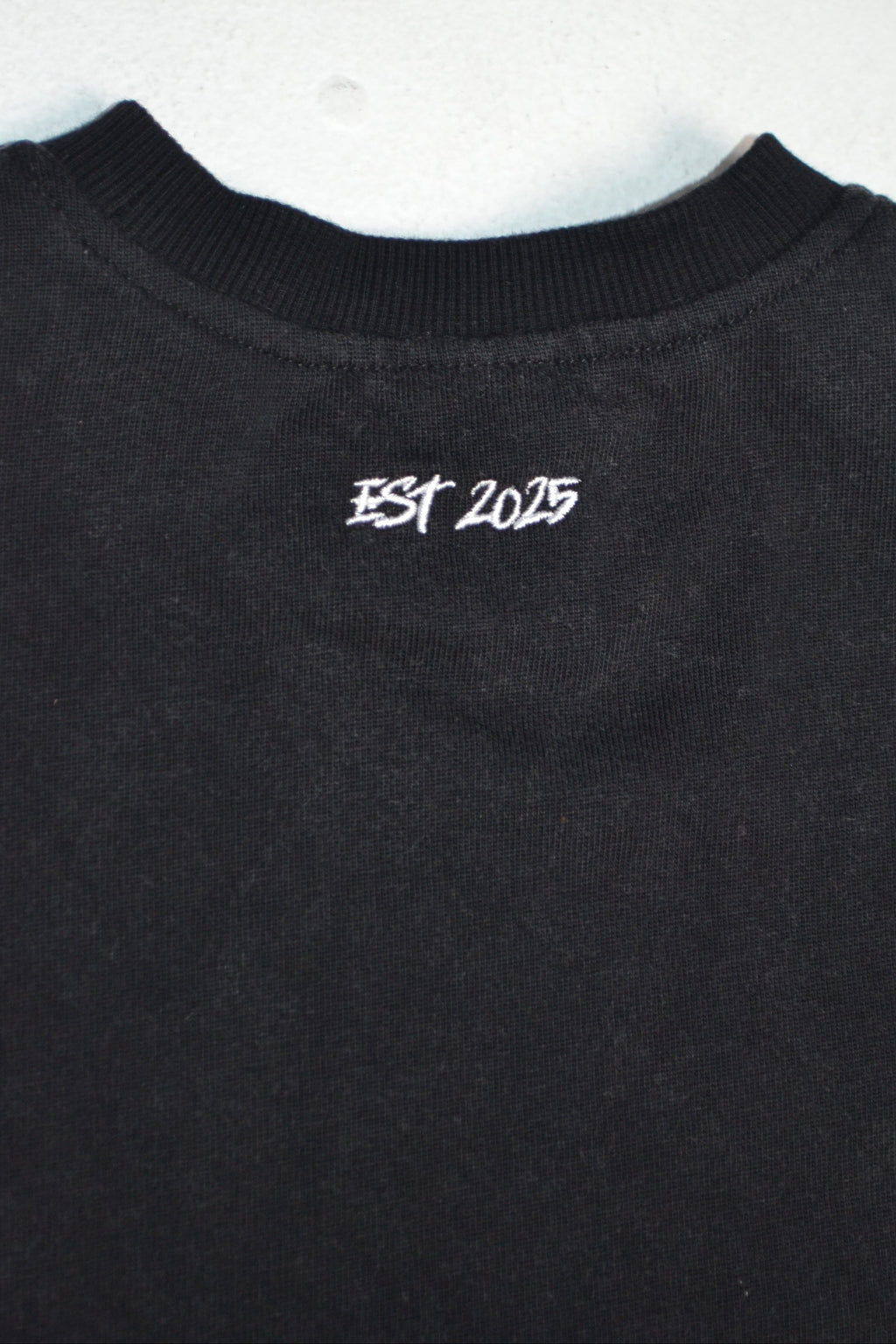 Cracked Tee in Cherry ripe