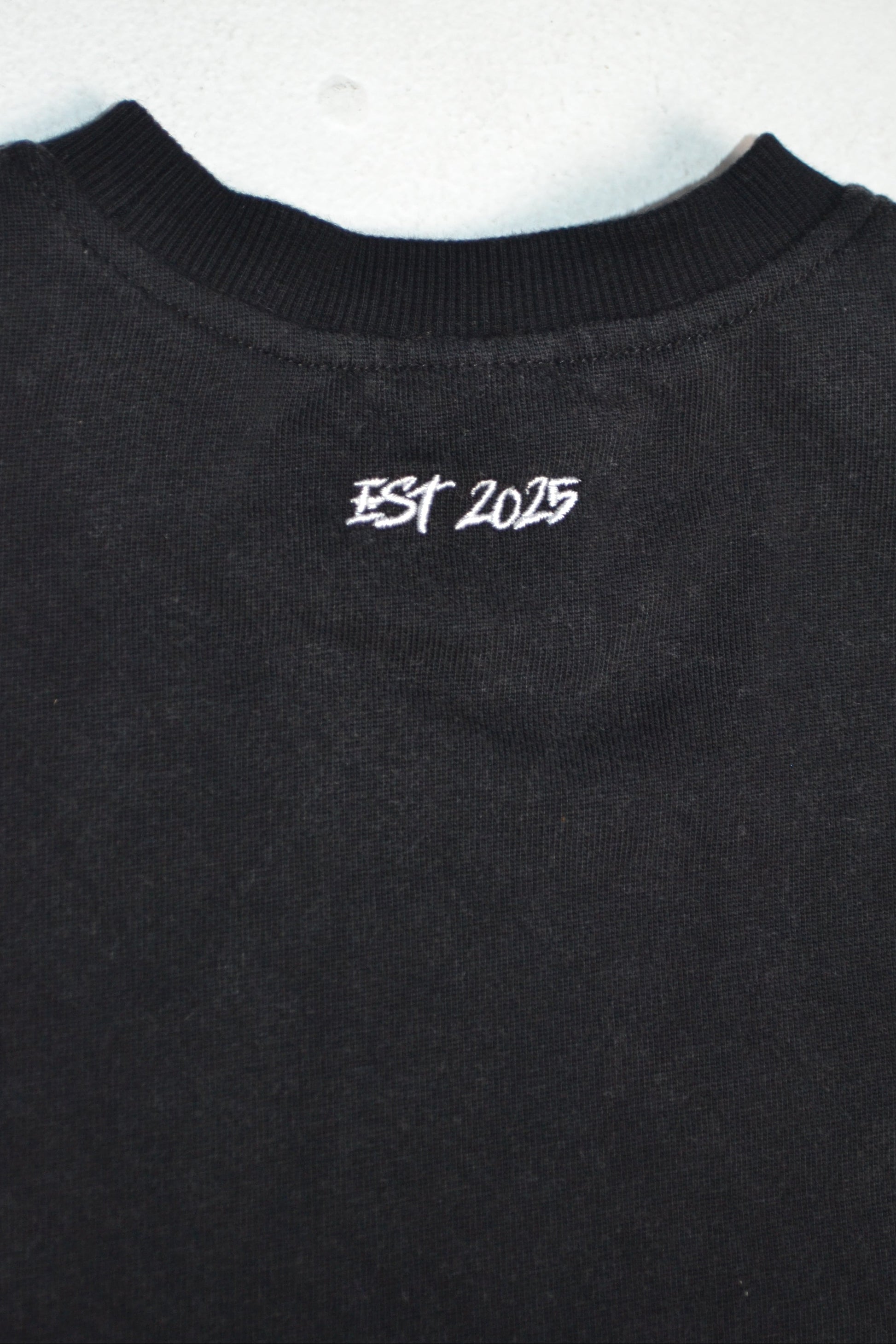 Cracked Tee in Cherry ripe