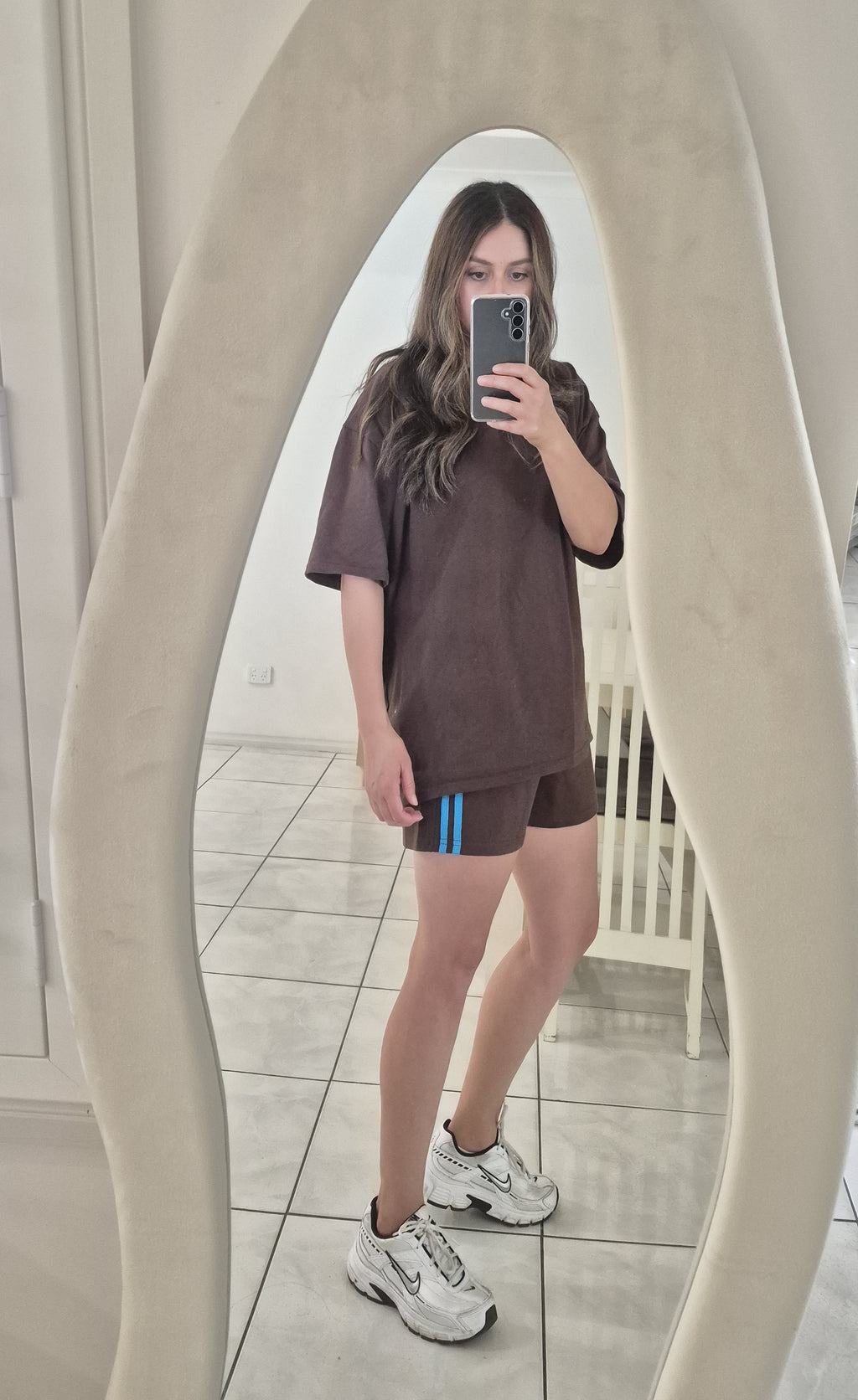 Adult shorts in brown