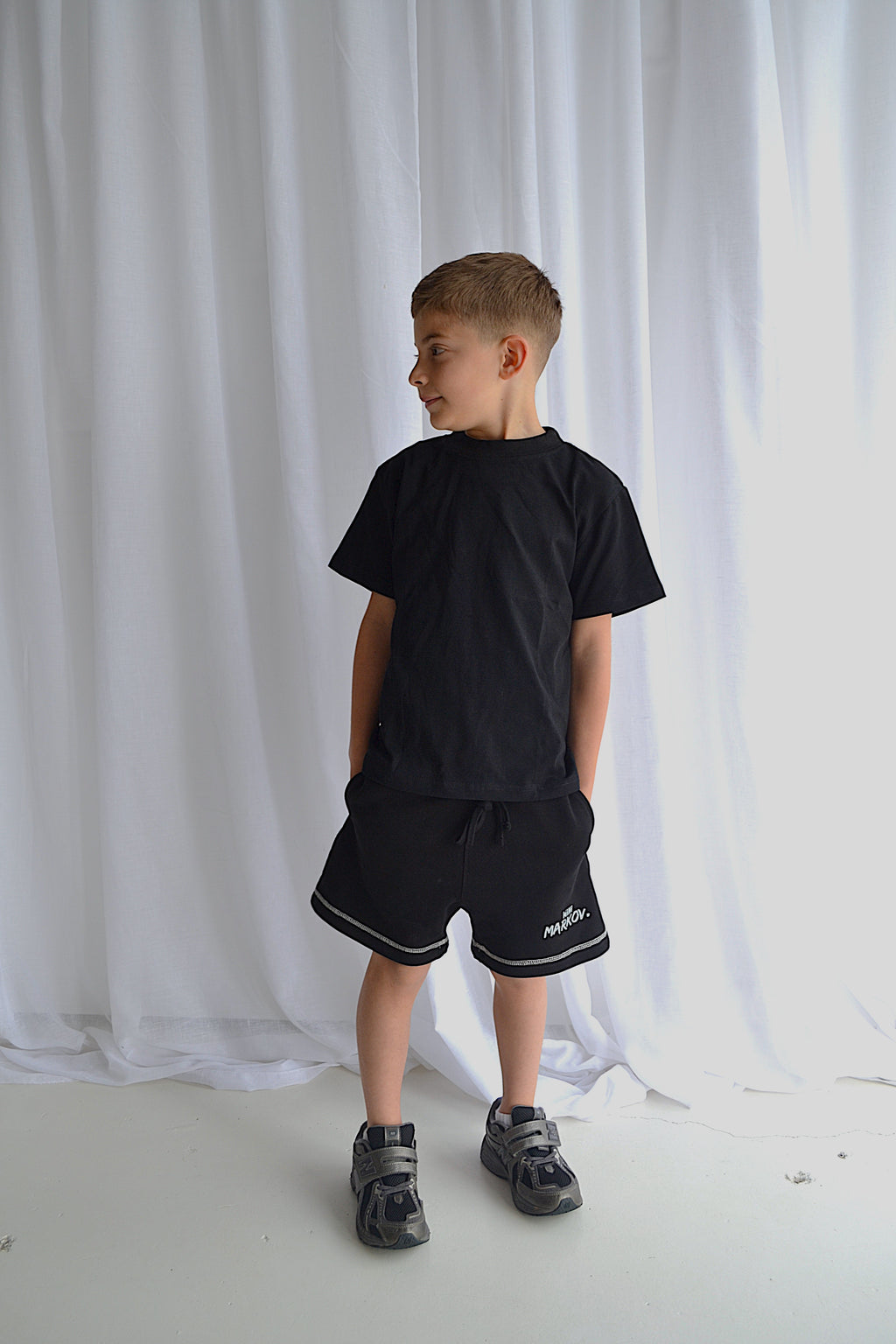 Launch Tee in Black