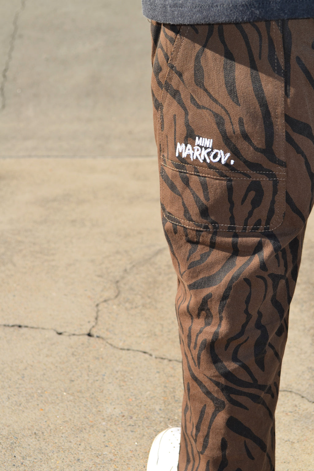 Zebra Jean in Mud