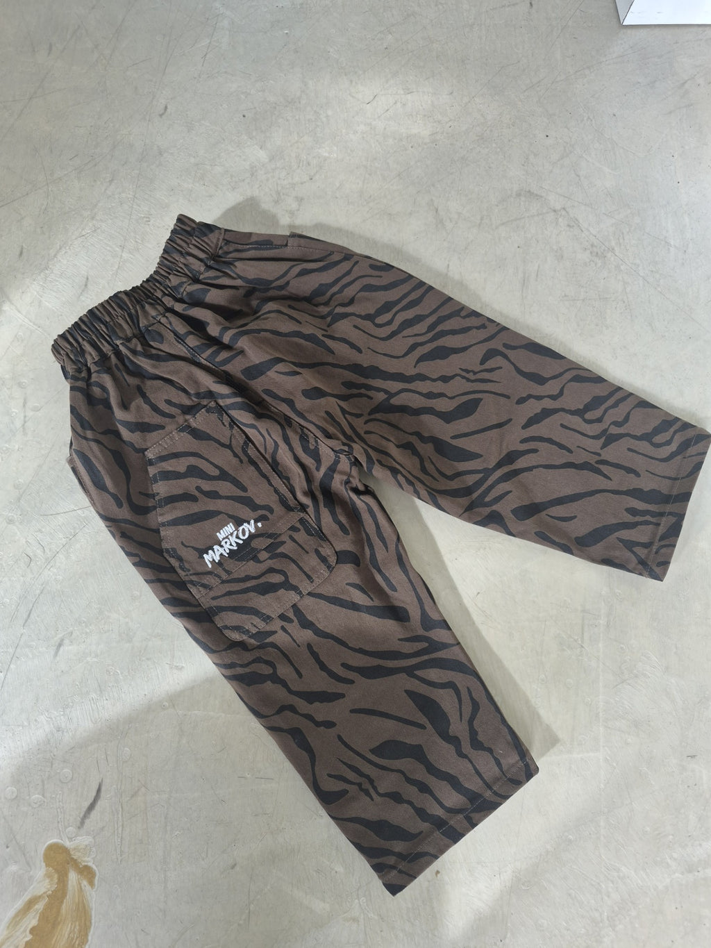 Zebra Jean in Mud