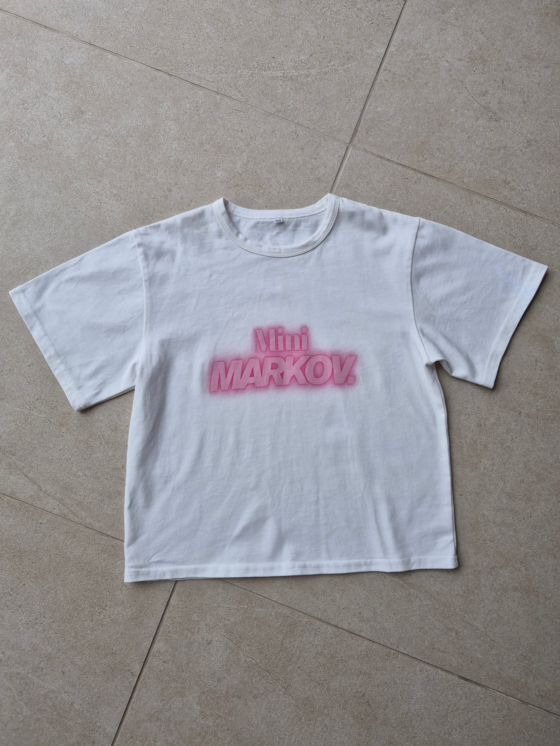 Neon Tee White/Pink